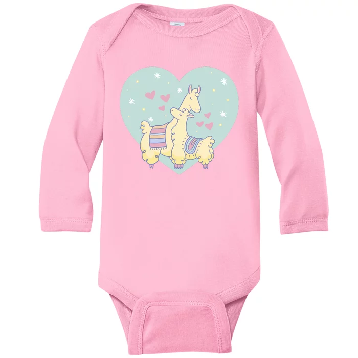 Alpaca Love Baby Long Sleeve Bodysuit