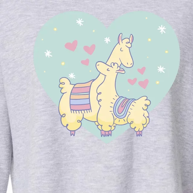 Alpaca Love Cropped Pullover Crew