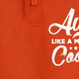 Aunt Like A Mom Only Cooler Cute Gift Cute Auntie Gift Great Gift Dry Zone Grid Performance Polo