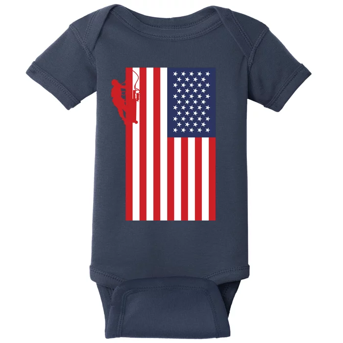 American Lineman Baby Bodysuit