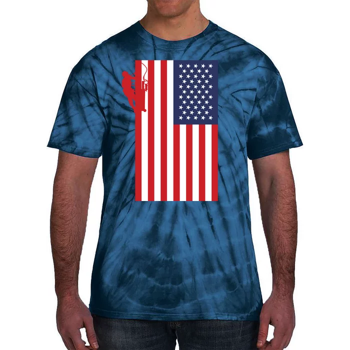 American Lineman Tie-Dye T-Shirt