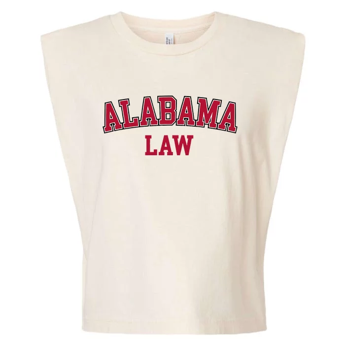 Alabama Law Alabama Bar Graduate Gift Lawyer College Garment-Dyed Women's Muscle Tee