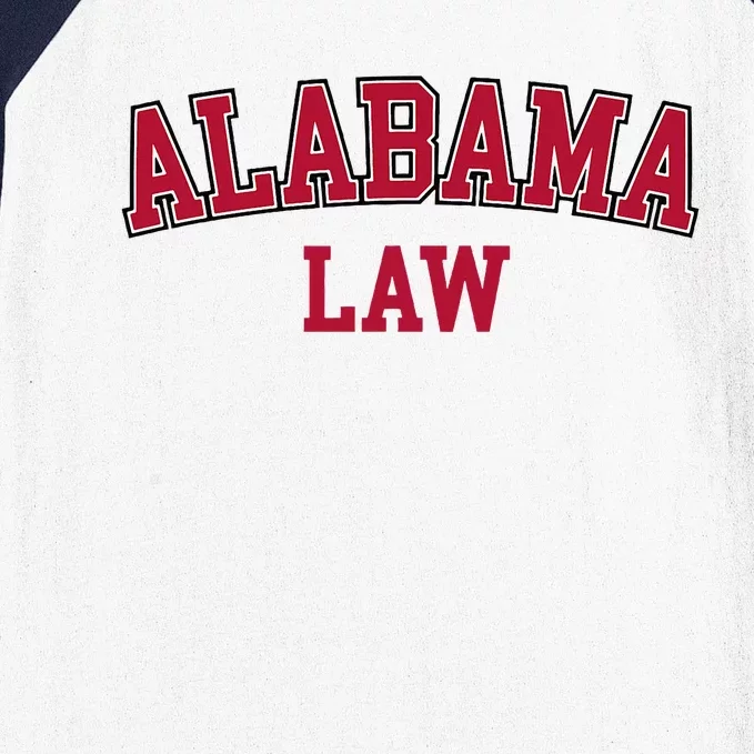 Alabama Law Alabama Bar Graduate Gift Lawyer College Baseball Sleeve Shirt