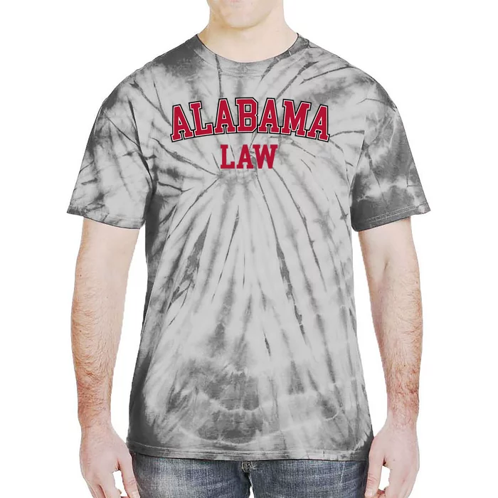 Alabama Law Alabama Bar Graduate Gift Lawyer College Tie-Dye T-Shirt