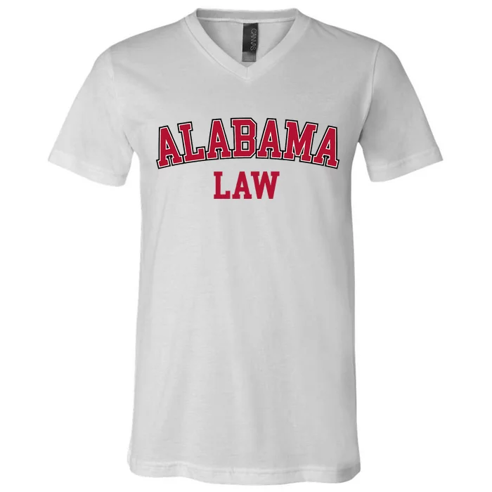 Alabama Law Alabama Bar Graduate Gift Lawyer College V-Neck T-Shirt