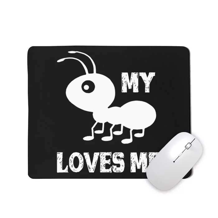 Ant Lovers_My Aunt Loves Me Family Gifts For Nephew & Niece Mousepad