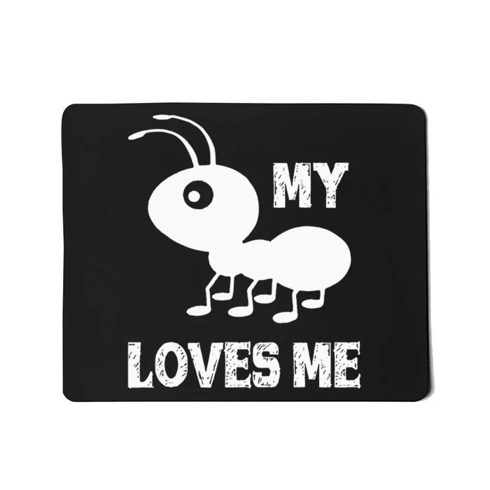 Ant Lovers_My Aunt Loves Me Family Gifts For Nephew & Niece Mousepad