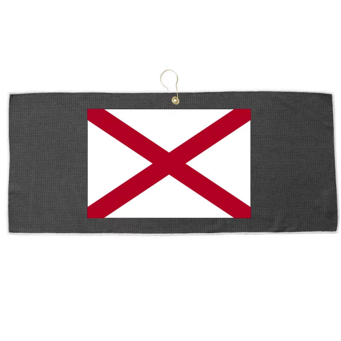 Alabama Flag Large Microfiber Waffle Golf Towel