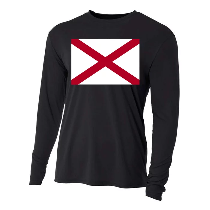 Alabama Flag Cooling Performance Long Sleeve Crew