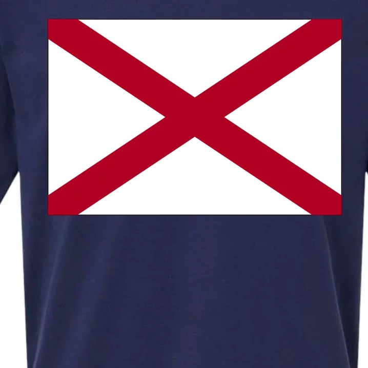 Alabama Flag Sueded Cloud Jersey T-Shirt