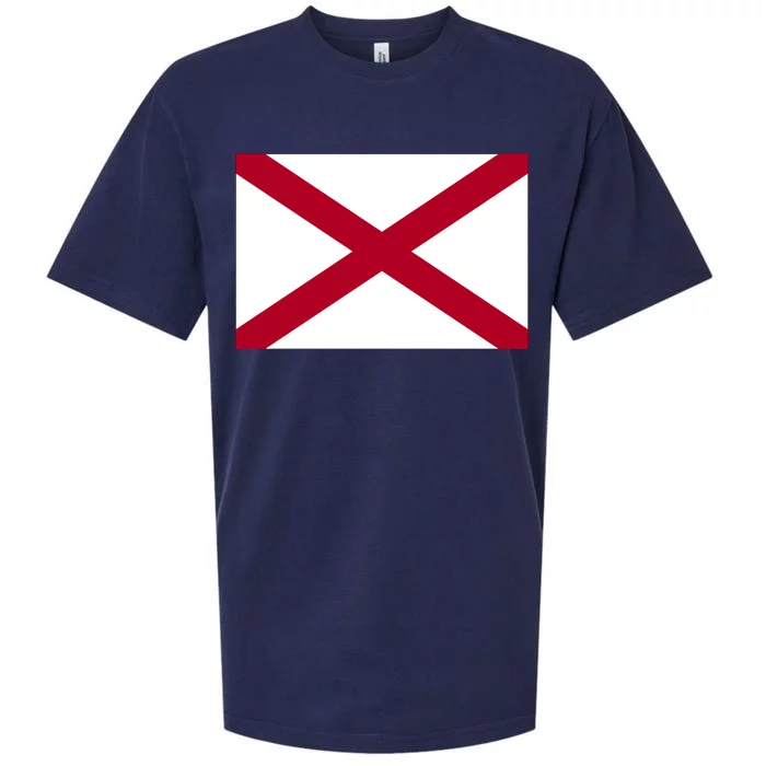 Alabama Flag Sueded Cloud Jersey T-Shirt