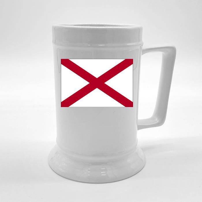 Alabama Flag Front & Back Beer Stein