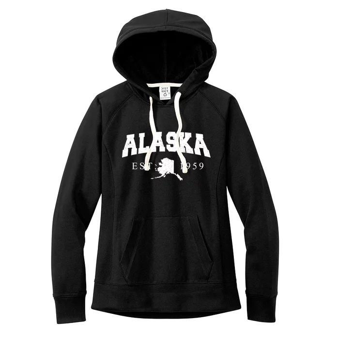 Alaska EST. 1959 Women's Fleece Hoodie