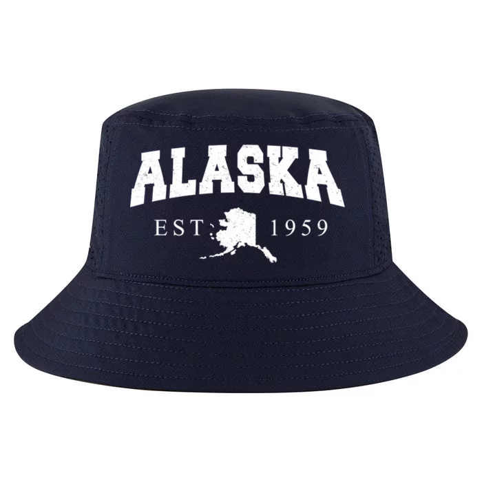 Alaska EST. 1959 Cool Comfort Performance Bucket Hat