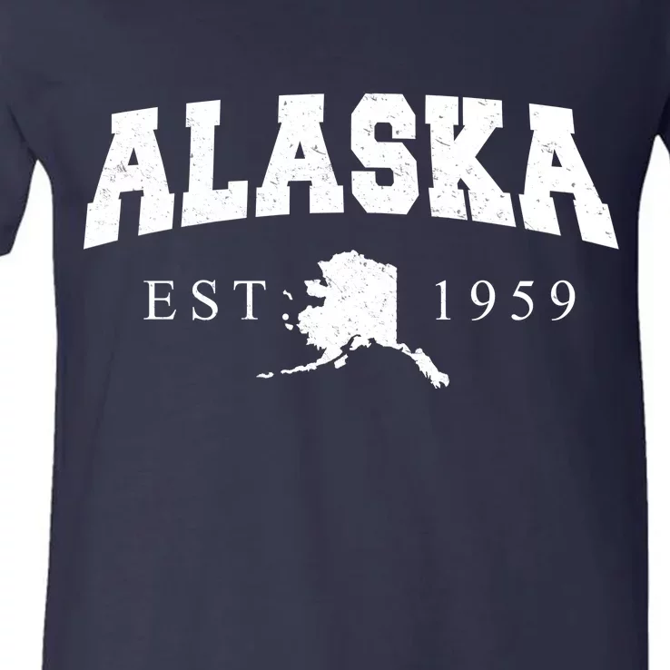 Alaska EST. 1959 V-Neck T-Shirt