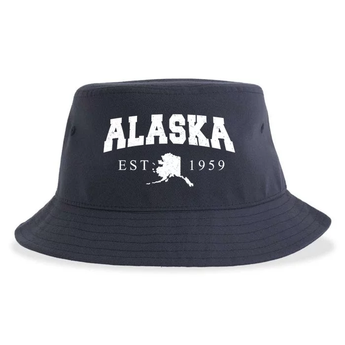 Alaska EST. 1959 Sustainable Bucket Hat