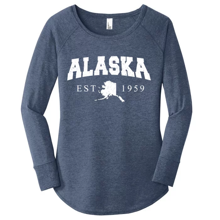 Alaska EST. 1959 Women’s Perfect Tri Tunic Long Sleeve Shirt