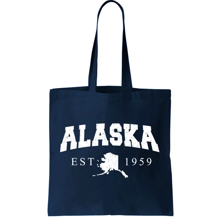 Alaska EST. 1959 Tote Bag