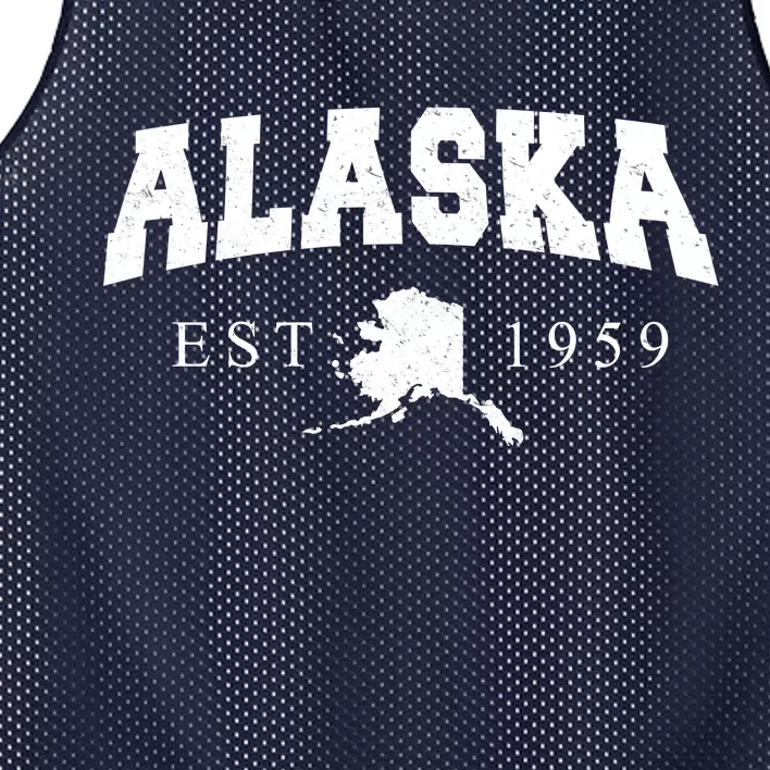 Alaska EST. 1959 Mesh Reversible Basketball Jersey Tank