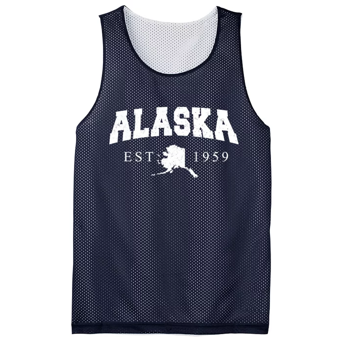 Alaska EST. 1959 Mesh Reversible Basketball Jersey Tank