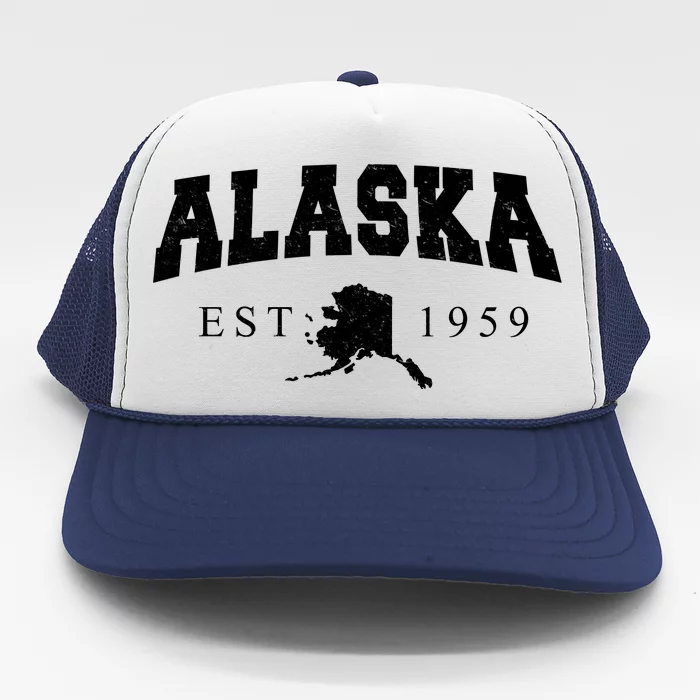 Alaska EST. 1959 Trucker Hat
