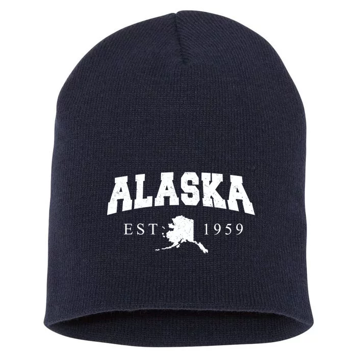 Alaska EST. 1959 Short Acrylic Beanie