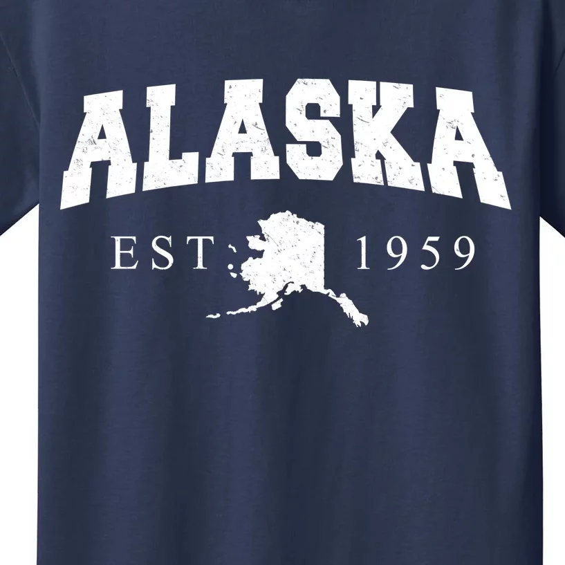 Alaska EST. 1959 Kids T-Shirt