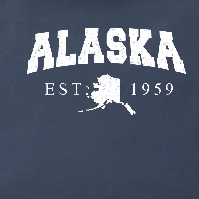 Alaska EST. 1959 Zip Tote Bag