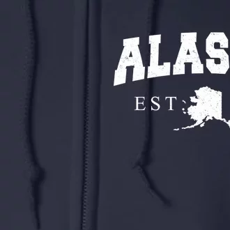 Alaska EST. 1959 Full Zip Hoodie