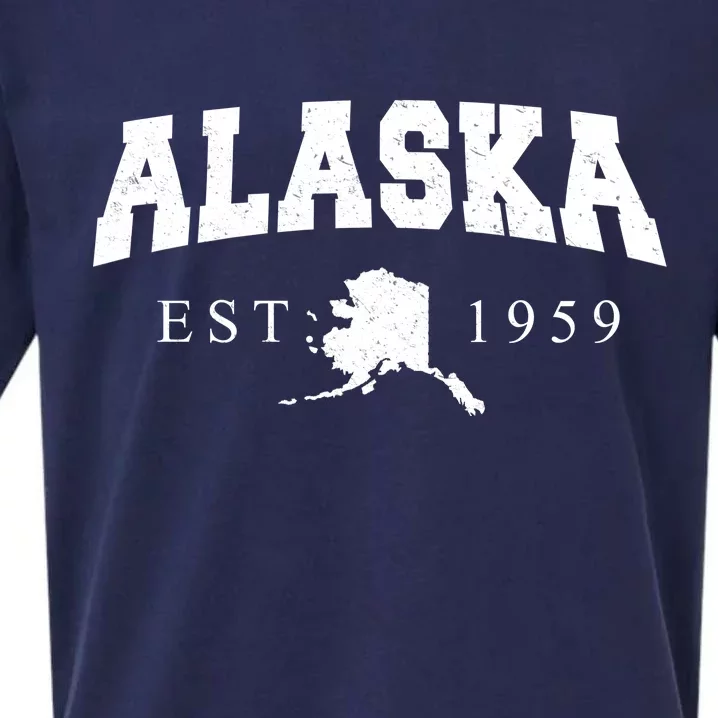 Alaska EST. 1959 Sueded Cloud Jersey T-Shirt