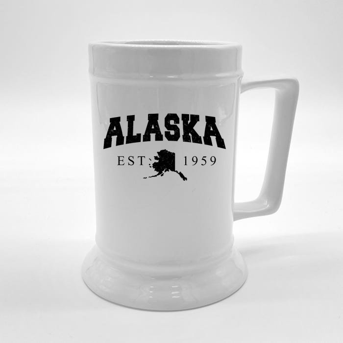 Alaska EST. 1959 Front & Back Beer Stein