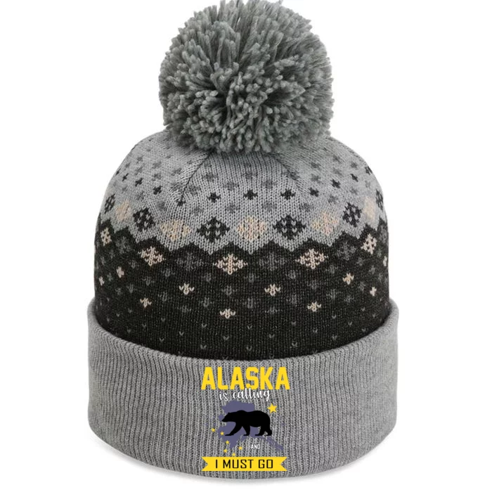 Alaska Is Calling And I Must Go The Baniff Cuffed Pom Beanie