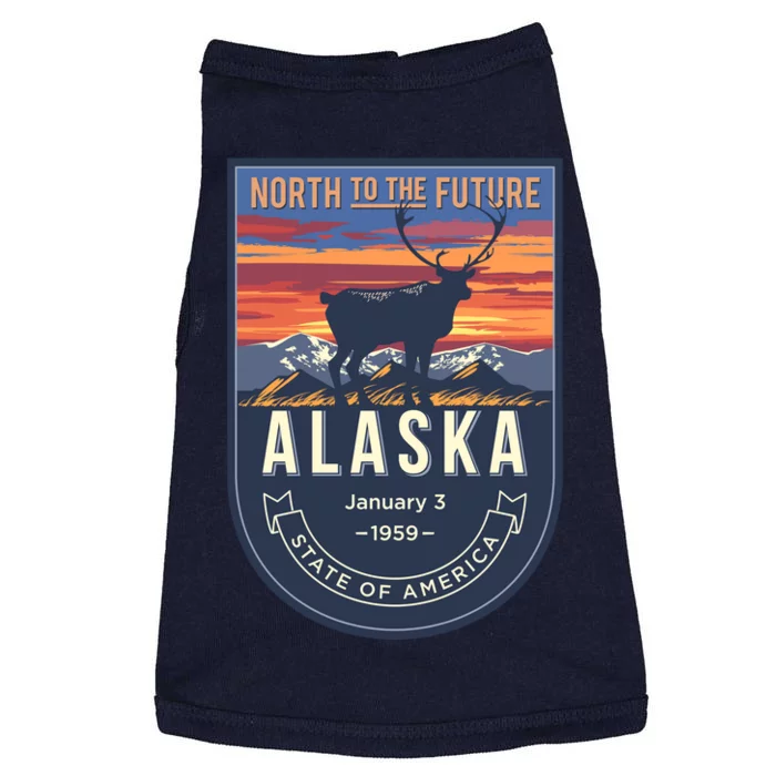 Alaska State Emblem Doggie Tank