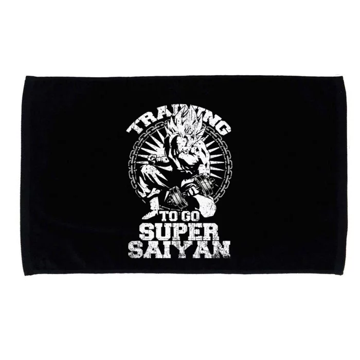 Anime Lover Bodybuilder Funny Workout Fitness Gym Gift Microfiber Hand Towel