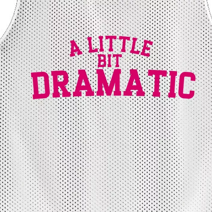 A Little Bit Dramatic Mesh Reversible Basketball Jersey Tank