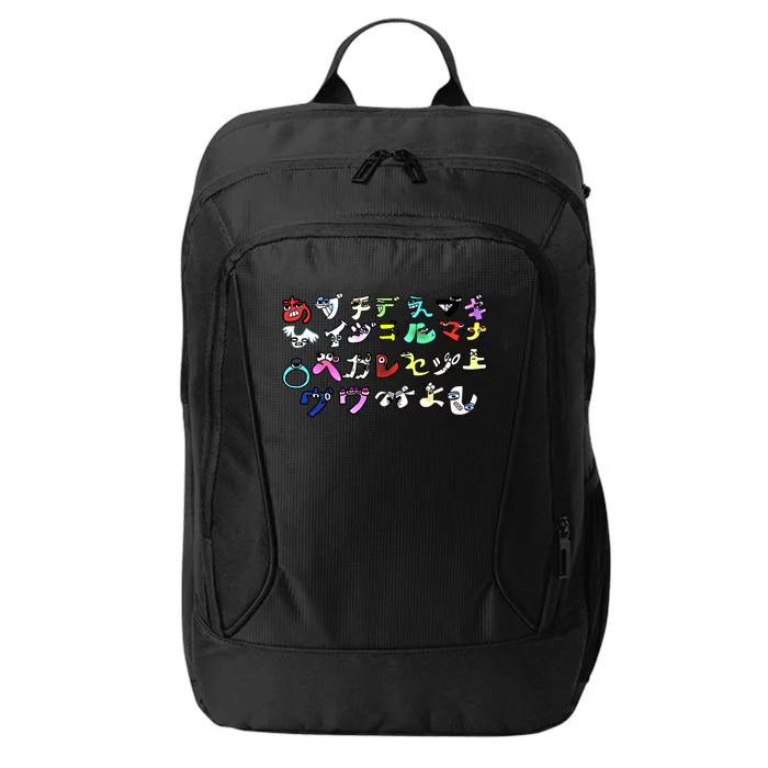 Alphabet Lore But Japanese Transform Meaningful Gift City Backpack