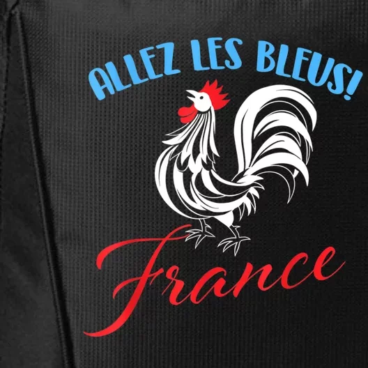 Allez Les Bleus France French Soccer Football City Backpack