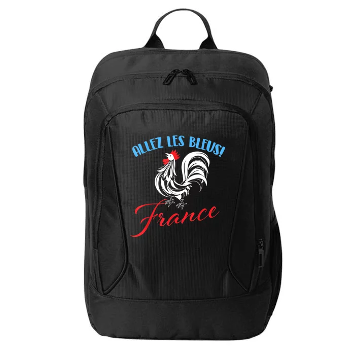 Allez Les Bleus France French Soccer Football City Backpack