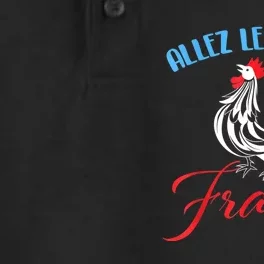 Allez Les Bleus France French Soccer Football Dry Zone Grid Performance Polo