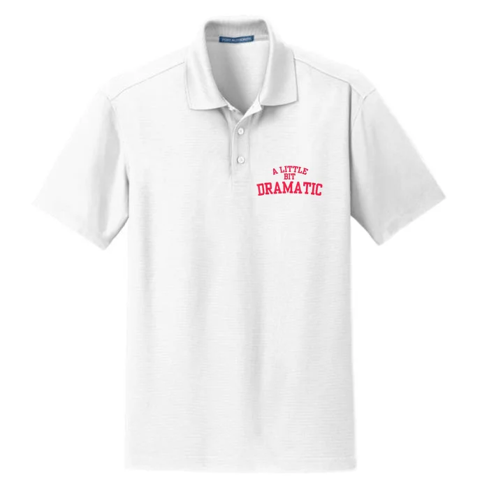 A Little Bit Dramatic Dry Zone Grid Performance Polo