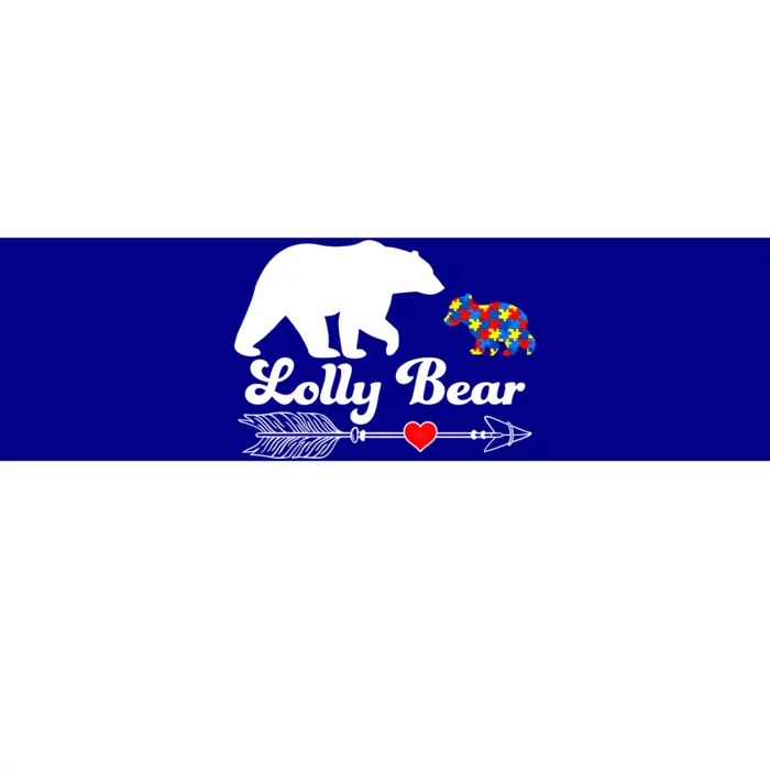 Autism Lolly Bear Puzzle Autism Awareness Autistic Support Gift Bumper Sticker