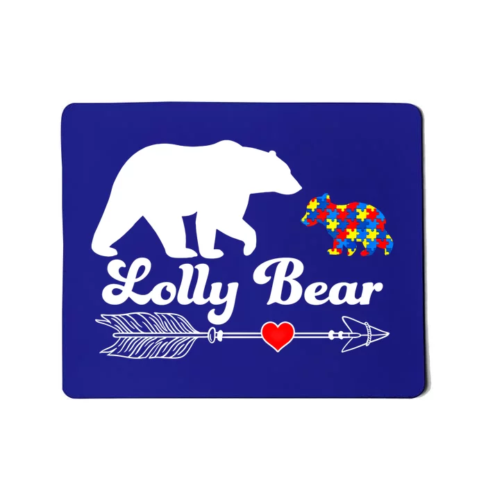 Autism Lolly Bear Puzzle Autism Awareness Autistic Support Gift Mousepad