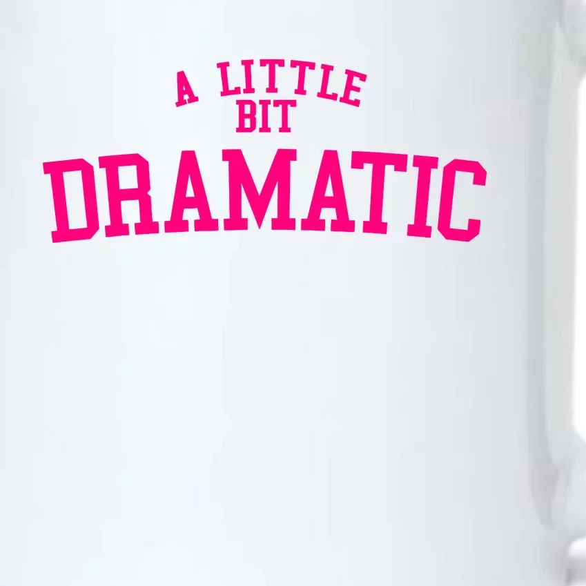 A Little Bit Dramatic Funny Halloween Queen Girls Black Color Changing Mug