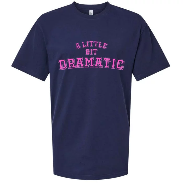 A Little Bit Dramatic Sueded Cloud Jersey T-Shirt