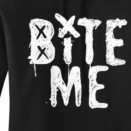 Avril Lavigne Bite Me Two Sided Women's Pullover Hoodie