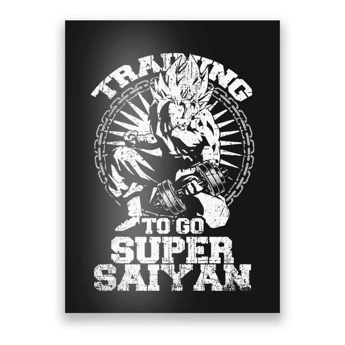 Anime Lover Bodybuilder Funny Workout Fitness Gym Gift Poster