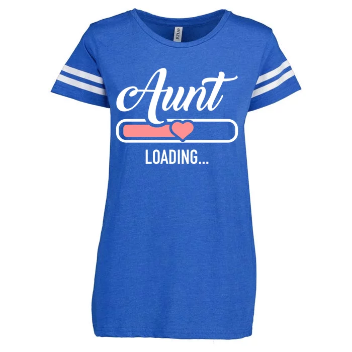 Aunt Loading Bar Gift Enza Ladies Jersey Football T-Shirt