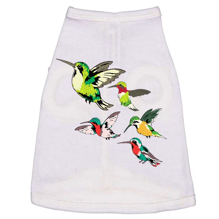 Animal Lover Birdwatching Beautiful Bird Hummingbird Doggie Tank