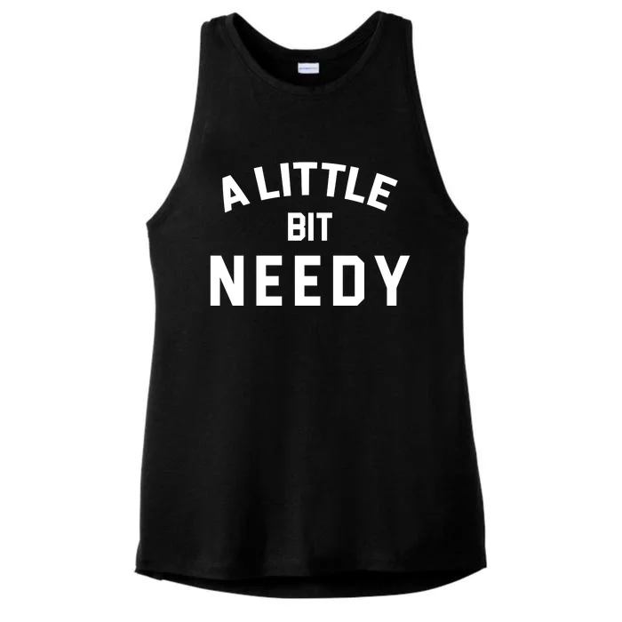 A Little Bite Needy Ladies Tri-Blend Wicking Tank