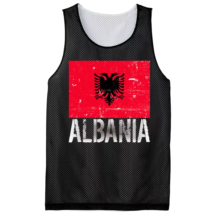 Albania Flag Albanians Soccer Football Team Mesh Reversible Basketball Jersey Tank